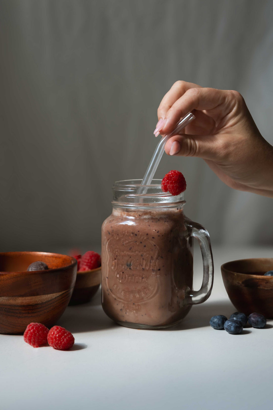 Fruchtiger Kakao-Smoothie