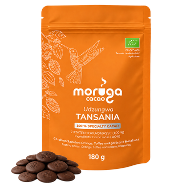 1× 180 g Udzungwa-Kakao aus Tansania