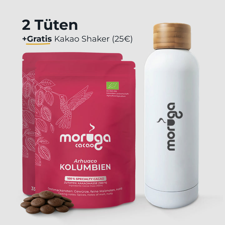 Moruga Cacao Starter-Kit "Kolumbien" (Vorbestellung - Lieferung ab 16.05)