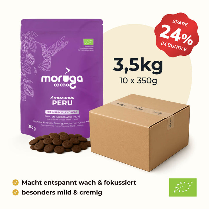 Moruga Cacao 10x350g Gebinde