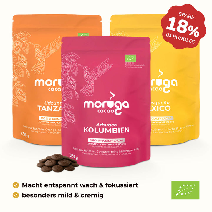 Das Moruga Entdecker-Bundle🍫 [Vorverkauf! Versand ab Fr., 26.09]
