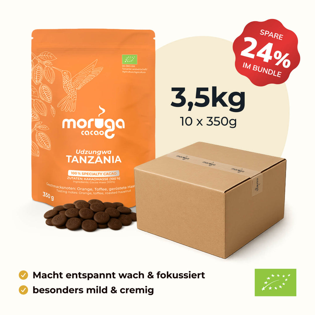 Moruga Cacao 10x350g Gebinde