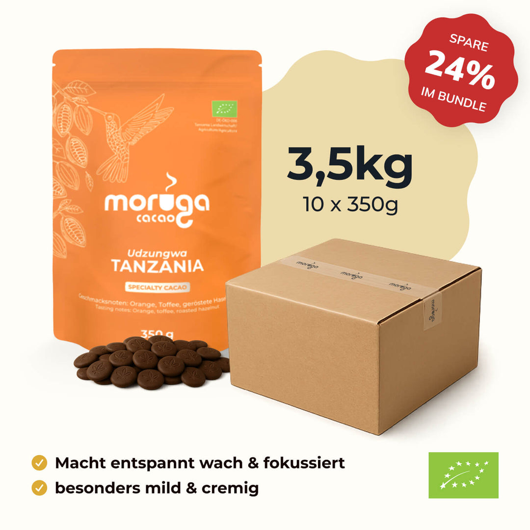 Moruga Cacao 10x350g Gebinde