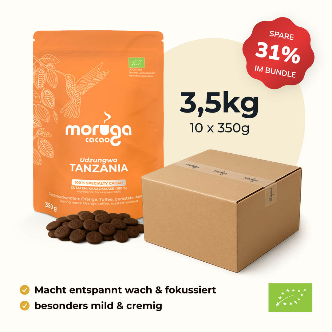 Moruga Cacao 10x350g Gebinde
