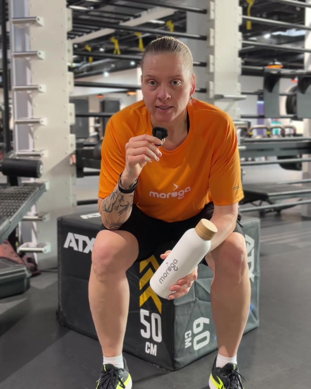 Standbild aus einem originalen Moruga-Trainingsvideo