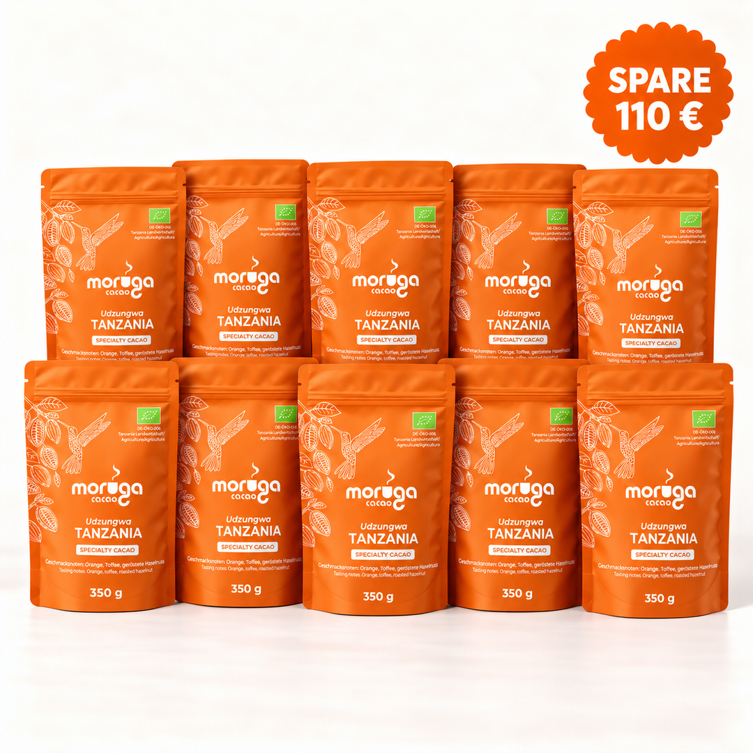 Moruga 10tan – zehn 350-g-Tüten, spare 110 Euro