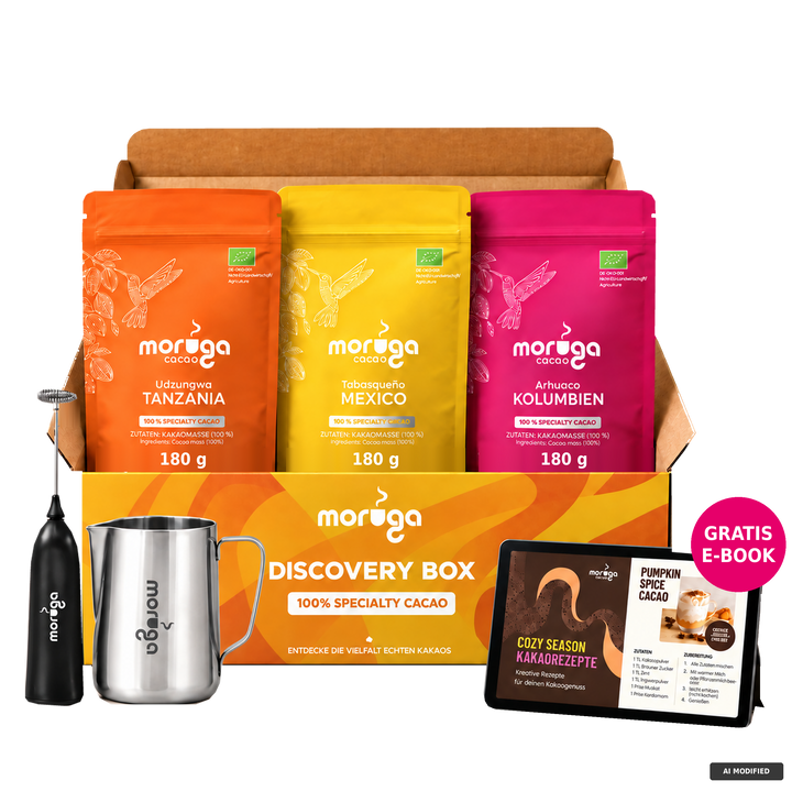 Starter Kit Plus mit bisherigen orange-gelb-lila Tüten und Zubehör