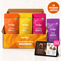 Starter-Kit L – 4 × 180 g Kakao mit gratis Rezepte-E-Book