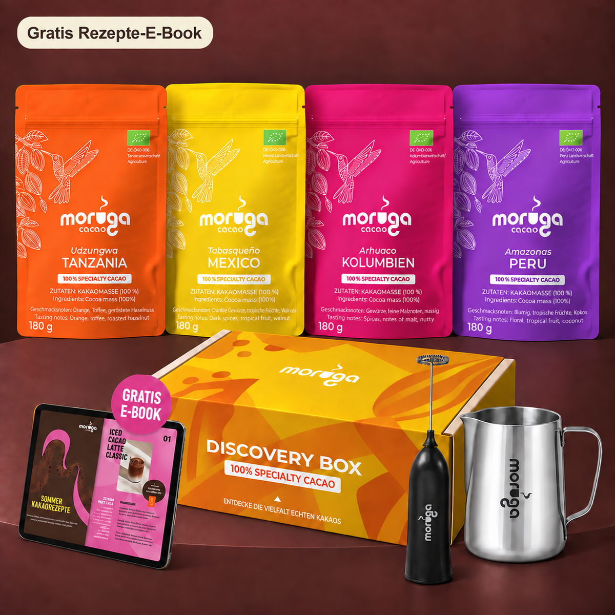 Everyday Moruga cacao – serving suggestion