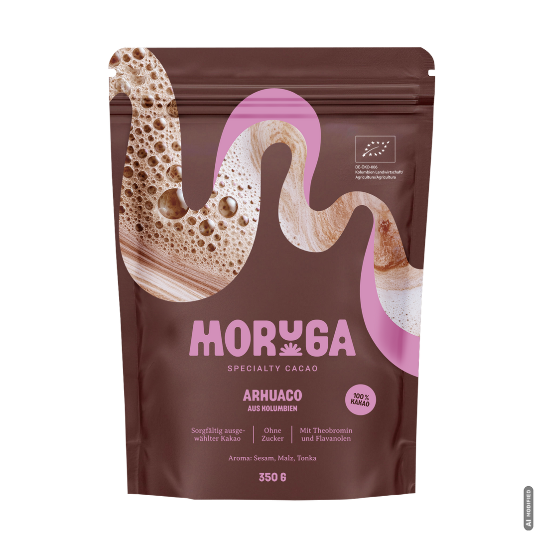 Arhuaco 350 g im neuen Moruga Verpackungsdesign