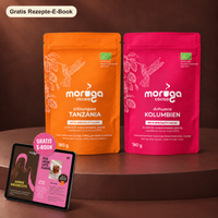 Starter Kit S – Tanzania und Kolumbien, je 180 g, inklusive gratis Rezepte-E-Book
